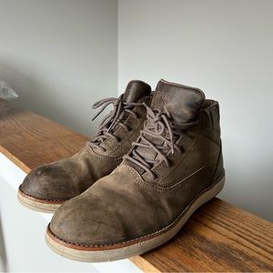 Red Wing Steel-Toed boots. Size 10.5